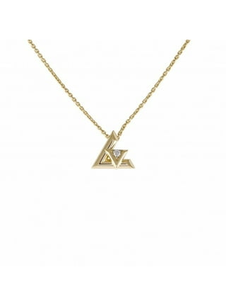 Authenticated Used LOUIS VUITTON Louis Vuitton pendant LV instinct necklace  M00521 metal silver gunmetal gold initial monogram flower vuitton 