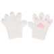 thumbnail image 1 of Guantes de animales para hombres y mujeres, accesorios de cosplay, guantes de peluche con forma de pata de gatito para adultos Blanco, 1 of 9