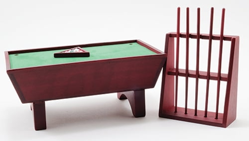 dollhouse pool table