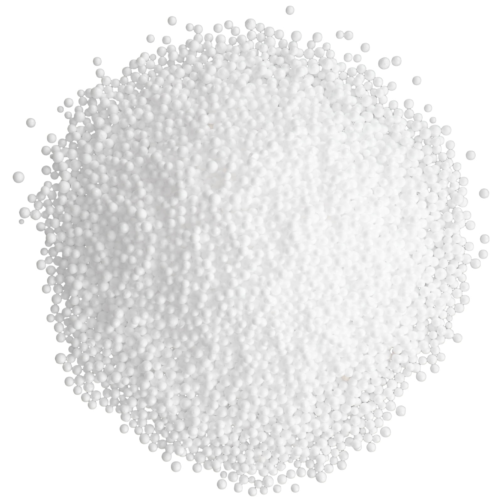 2 Bags Couch Cushion Filling Polystyrene Beads for Bean Sofa Balls Mini Stuffies Foam White