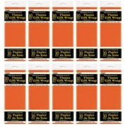 (10 Pack) Tissue Paper Sheets, 26 x 20 in, Orange, 10ct
