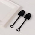 thumbnail image 5 of BalsaCircle 100 Black Mini Shovel Plastic Dessert Spoons Disposable Tableware, 5 of 8