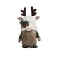 thumbnail image 1 of Deer Horn Knitted Doll Window Decoration Festival Forest Faceless Elderly Table Decoration, 1 of 2