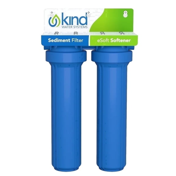 Kind Water Systems - Whole House Salt Free Water Softener Alternative - Filters Dirt, Sand, and Debris - Protects Plumbing and Appliances from Hard Water Scale - Easy Installation - Zero Water Waste