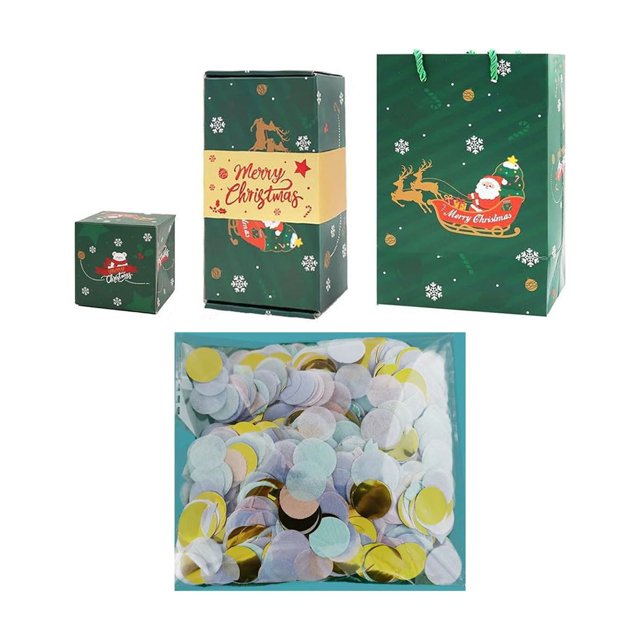Home Merry Christmas Surprise Box Gift Box Creating Surprising Gift Red Bouncing Romantic Gift Box Home Essentials