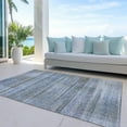 thumbnail image 6 of Addison Rugs Chantille Indoor/Outdoor Transitional Stripes Blue Washable Rectangle Rug, 3' x 5', 6 of 6