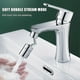 thumbnail image 3 of Universal Splash Filter Faucet 720 Rotating Faucet Extender Aerator With 2 Water Outlet Modes, 4-layer Mesh Filter For Bathroom Kitchen, 3 of 5