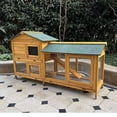 thumbnail image 3 of Spacious Outdoor Pet Rabbit Cage - Create a Dream Home Rabbit Villa with an Inviting Rabbit Nest for Your Furry Friends, 3 of 3
