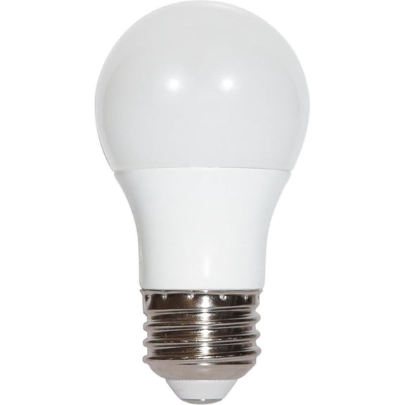 Satco 6 Pack S9030 A15 Compact Size 5.5 Watt Dimmable Frosted 2700K Warm White LED Light Bulb - E26 Medium Base - Appliance/Fan Bulb (40w Equivalent)