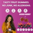 thumbnail image 3 of Llama Naturals Probiotics for Women and Men with Prebiotic Fiber, Vegan, Organic, Probiotic Gummies for Gut Health Support, Adults Real Fruit Gummy Vitamins, No Added Sugar Cane, Mixed Berry, 60 Ct, 3 of 7