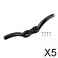 thumbnail image 1 of DYNWAVECA 3-6pack Marine Grade Nylon Flagpole Rope Cleat w/ Hardware Mount Screw 152mm 5 Pcs, 1 of 10