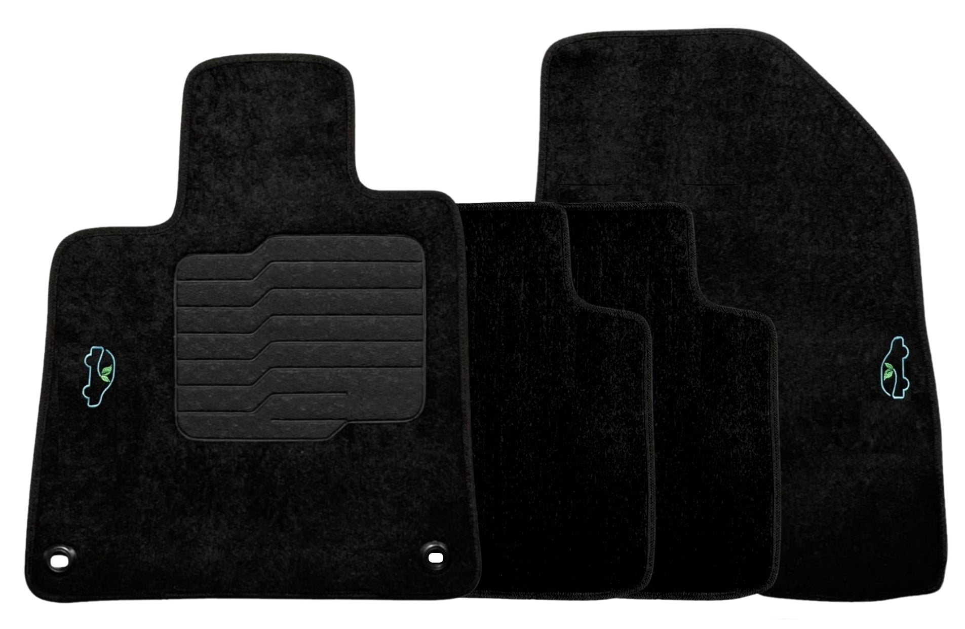 Carpet Floor mats Custom Fit for Honda Accord 2018 to 2022 With Anti Slip Driver Heel Pad and Safety Locks