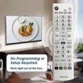 thumbnail image 5 of Replace AKB74915397 Remote for LG TV 24LF4820 32LF595B 43UF6400 43UF6800 79UF7700 50UF8300 58UF8300 65UF8600 55UF9500, 5 of 5
