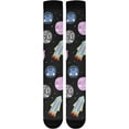 thumbnail image 7 of GZHJMY Space Compression Socks, Women Men Long Stocking (20-30mmHg), Travel Knee High Stockings for Athletic Sports,Running,Cycling,Nursing, 7 of 7