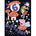 thumbnail image 2 of Girl's Peppa Pig Magical 6th Birthday Graphic T-Shirt, 2 of 4