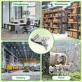 thumbnail image 4 of Youkk 100pcs Stainless Steel Trustworthy For Sturdy Agricultural Fencing Mounting Compact And Easy, 4 of 6