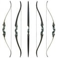 thumbnail image 5 of BLACK HUNTER 60" Traditional Hunting Recurve Bow 20-60 lbs, 5 of 6