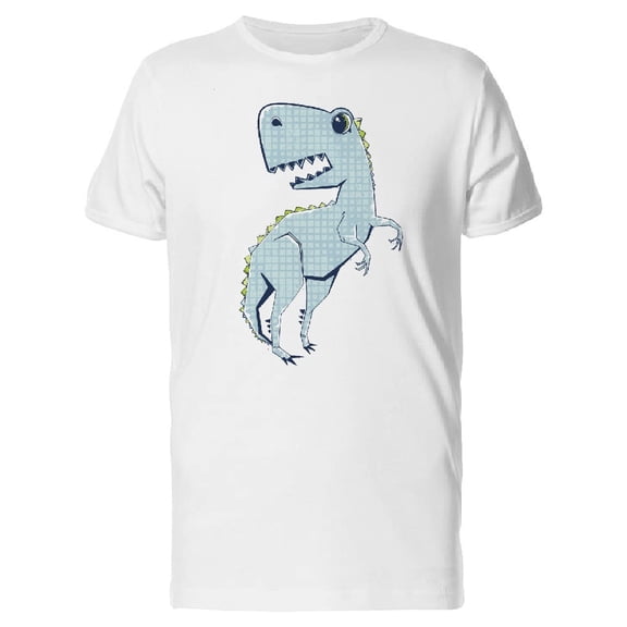 Cute Cartoony Dinosaur Tee Men's -Image by Shutterstock