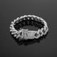 thumbnail image 2 of Pulsera de lujo con diamantes de imitación para hombre y mujer, brazalete de estilo hip hop con eslabones cubanos, diseño Simple, joyería ostentosa Fivean unisex, 2 of 2