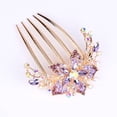 thumbnail image 1 of Peine de aleación de diamante, peine de estilo coreano, peine para el cabello para mujeres, peine de flequillo, peine de bolas, peine de cinco dientes, accesorios para el cabello para mujeres, 1 of 6