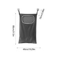 thumbnail image 3 of Fiudx Cesta para Colgar Ropa, Malla de Gran Capacidad, Tela Oxford Encriptada, Diseño Duradero y Transpirable, Ahorra Espacio Detrás de La Puerta, Versátil para Lavandería y Organización Del Hogar, T, 3 of 6