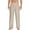 White, variant on Brown Gingham Print Pajama Pants for Men,Men’s Pajama Bottoms,Mens PJ Pants with Pockets & Button Fly-Medium