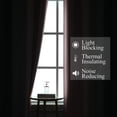 thumbnail image 3 of Cortinas Estelar Textiler Ombre Blackout 213x213cm Rosa/Gris, 3 of 9