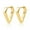 Gold H, variant on Women's Earrings Ages 8-12 Hypoallergenic Love Earrings 14K Gold Plated Earring Gold