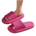 thumbnail image 4 of YYUIJK Women Shower Slippers Bathroom Slippers Sandals House Slippers Non Slip Shoes Dorm Shoes Hot Pink 7.5-8.5, 4 of 4