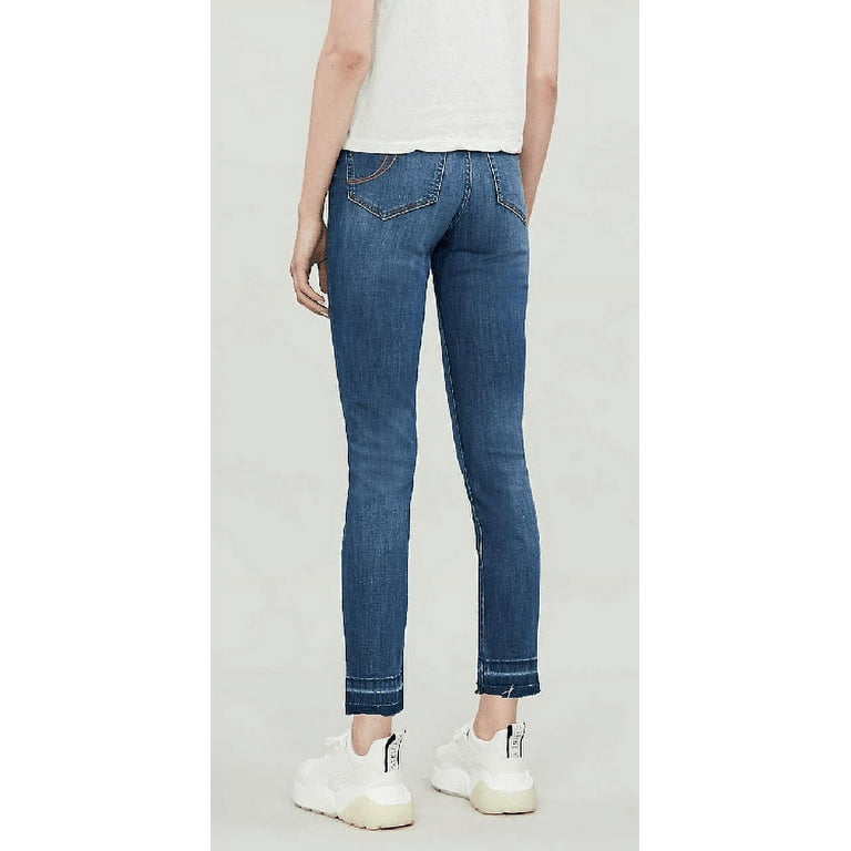 Maje BLUE Women's Presto High-Rise Cropped Straight-Leg Jeans, US