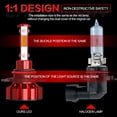 thumbnail image 5 of Compatible for Toyota Solara 2004 2005 2006 6000K LED Headlight + Fog Light Bulbs Kit, 5 of 11