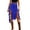 Blue, variant on Summer Lace Midi Skirt for Everyday and Festivals with Hemline and Animal Print