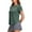 Dark Green, variant on PINSPARK Workout Tops for Womens UPF 50  Protection T-Shirts Short Sleeve Loose Fit Yoga Top Moisture Wicking Sports Tee Shirts