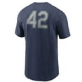 thumbnail image 3 of Men's Nike Navy Seattle Mariners Jackie Robinson Day Team 42 T-Shirt, 3 of 3