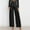 Black, variant on ZZwxWA High Waisted Bow Tie Pants for Women Wide Leg Trendy Pants Baggy Dress Pants Business Casual Pants with Pockets