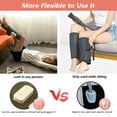 thumbnail image 3 of Wireless Compression Calf Massager Air Heated Massager for Legs Thigh Wraps 360 Full Wrap 3 Intensities - (Single leg Massager), 3 of 8