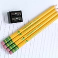 thumbnail image 6 of Ticonderoga Pencils #2 Yellow Tri-Write 8 Ct. Free Sharpener 5 Pack, 6 of 9