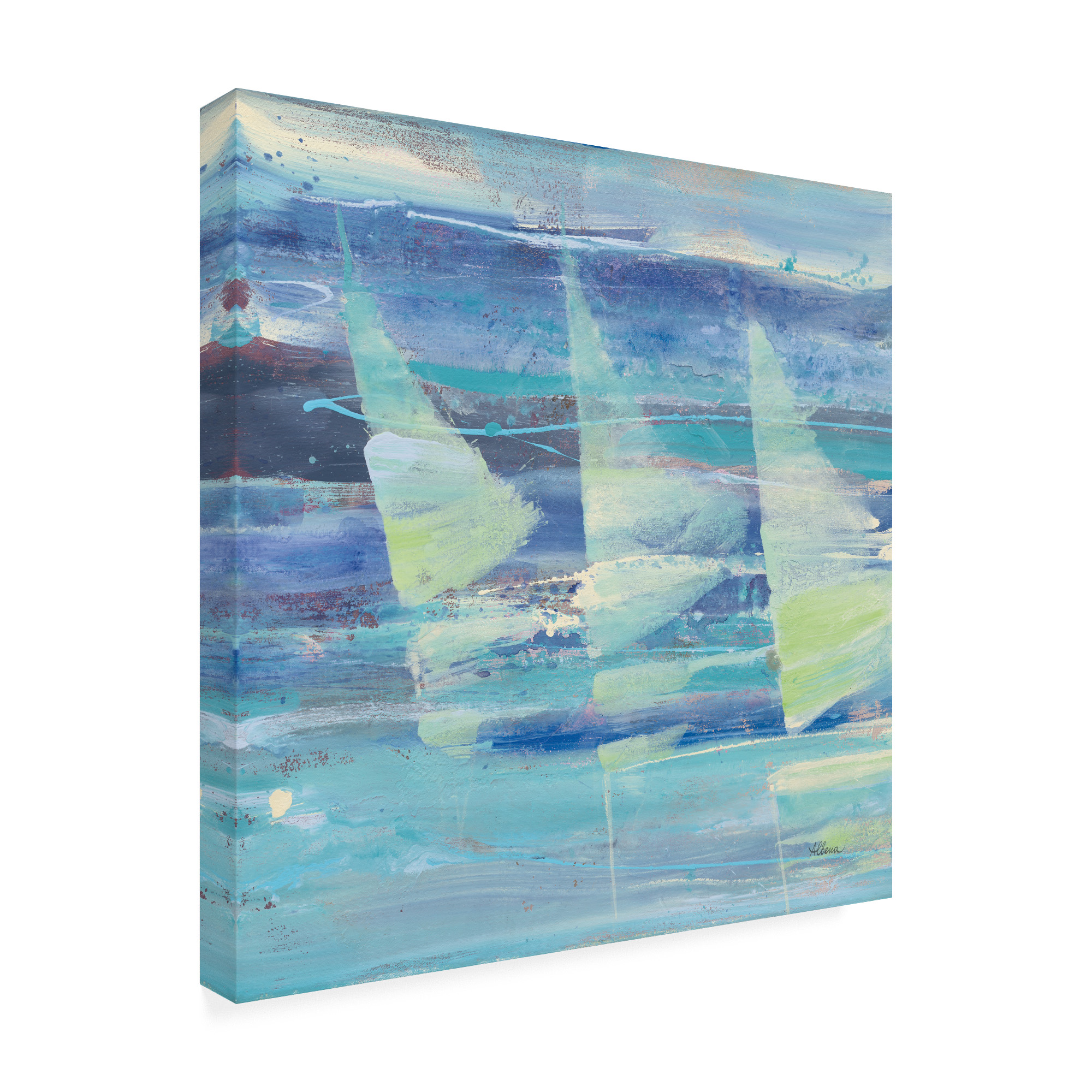 Trademark Fine Art 'Summer Sail I' Canvas Art by Albena Hristova