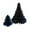 I Dark Blue Big+Small With Magnetic, variant on DIY Christmas Decorations Artistic Paper Crafts Paper Christmas Tree for Festive