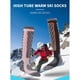 thumbnail image 3 of Chamoist, calcetines térmicos de invierno de tubo largo para esquí, calcetines aislantes gruesos, calcetines deportivos de esquí para hombre y mujer, para snowboard, nieve, invierno, calcetines, 3 of 4