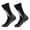 Gray, variant on Waterproof Mid-Calf Hiking Socks - Durable Nylon Outdoor Socks for Camping, Trekking & Hiking, Moisture-Wicking Non-Slip Socks for Men & Women