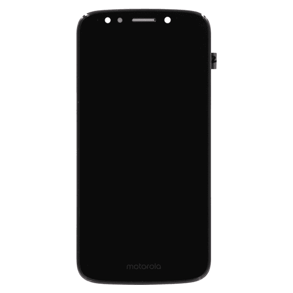 Replacement LCD Assembly With Frame For Moto E5 Play (XT1921) (Genuine OEM) (Black)