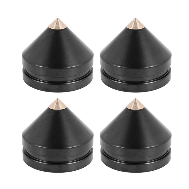 2 Ensembles Haut-Parleur Haut-Parleur Pointes Pied Haut-Parleur Audio Pièces de Réparation Plateau Tournant Stand Clous et Pads