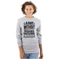 thumbnail image 3 of A Day Without Video Games Long Sleeve TShirt Men Women Brisco Brands S, 3 of 6