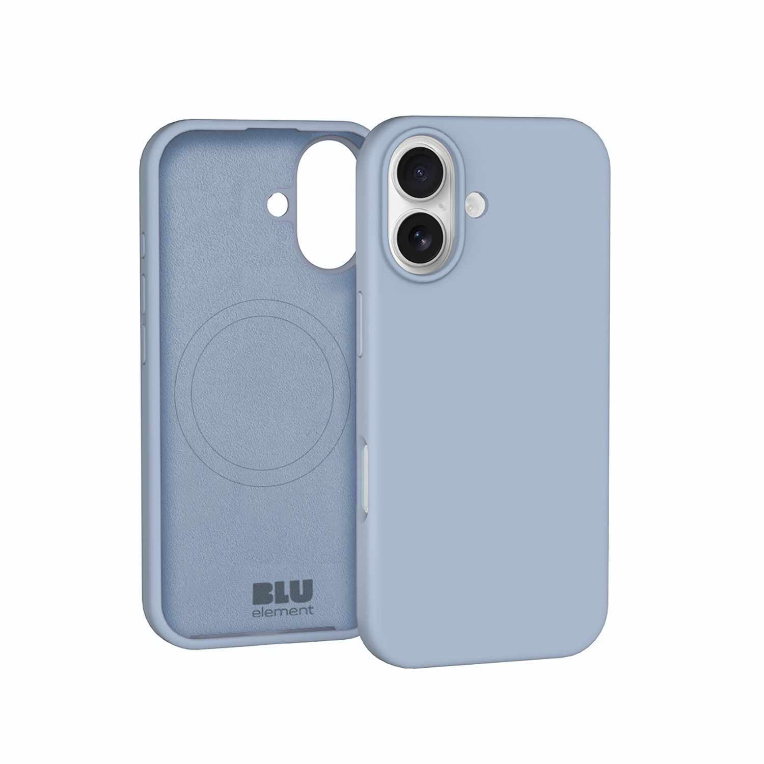 Blu Element Silicone MagSafe Case Pastel Blue for iPhone 17(6.6)