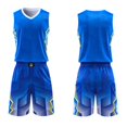 thumbnail image 3 of Camiseta de baloncesto de gran tamaño 4XS-7XL para hombres y niños 2023 nueva en 2 piezas, camiseta y pantalones cortos, ropa deportiva, uniforme de baloncesto para niños y hombres, 3 of 5
