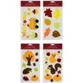 thumbnail image 2 of Northlight Double Sided Fall Harvest Gel Window Clings - Set of 4, 2 of 7