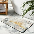 thumbnail image 3 of 20x32 inch Modern Abstract Gray Area Rug: Soft, Non-Slip, Washable Indoor Throw Carpet - Upgrade Your Bathroom, Living Room, Bedroom, Nursery or Dining Room Decor, 3 of 5