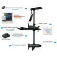 thumbnail image 5 of HASWING OUTDOOR Electric Trolling Motor 12V 54" 55lbs Cayman GPS Anchor Control Shaft Bow Mount Portable Fishing Boat Saltwater Freshwater with Wireless Remote Control, 5 of 8