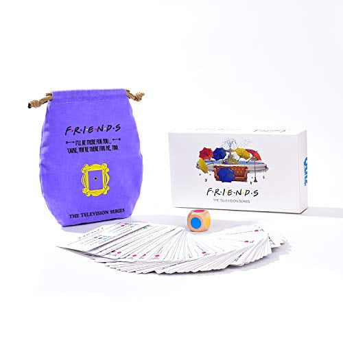 Friends Tv Show Merchandise Trivia Quiz Card Games With 600 Questions For Friends Fans Bar Entertainment Game Night Sports Fun Walmart Com Walmart Com